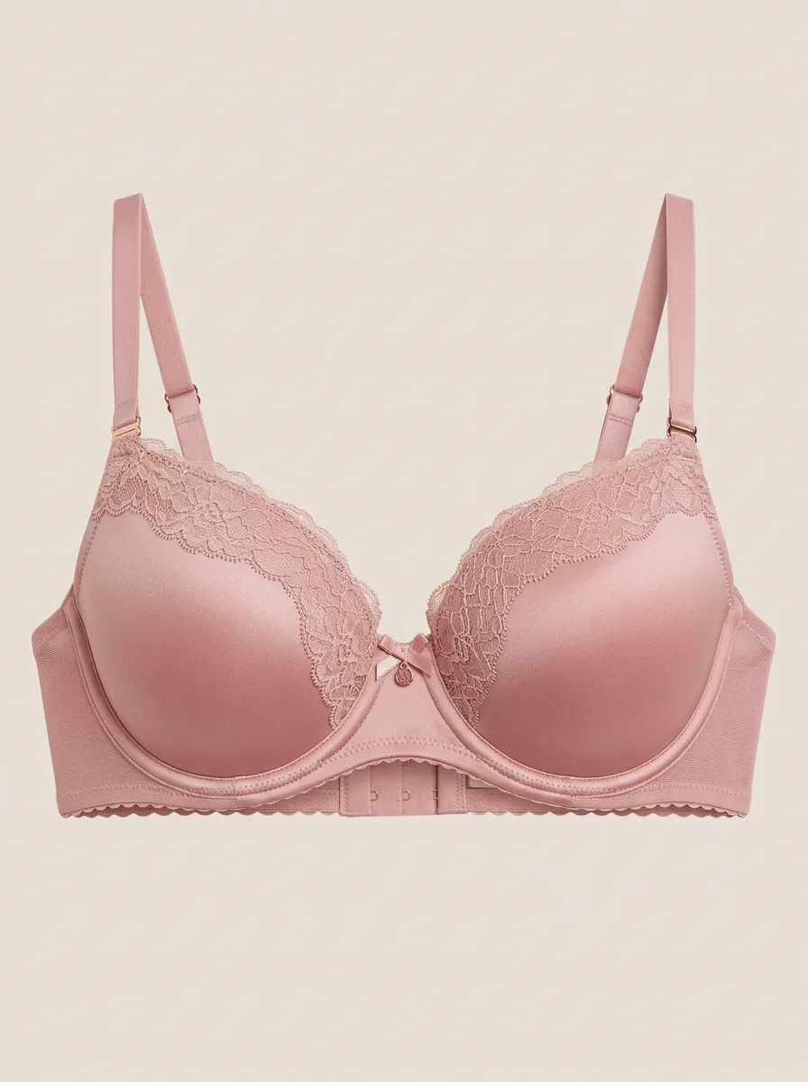 Women's Minimal Underwire Lace-Trim Bra
