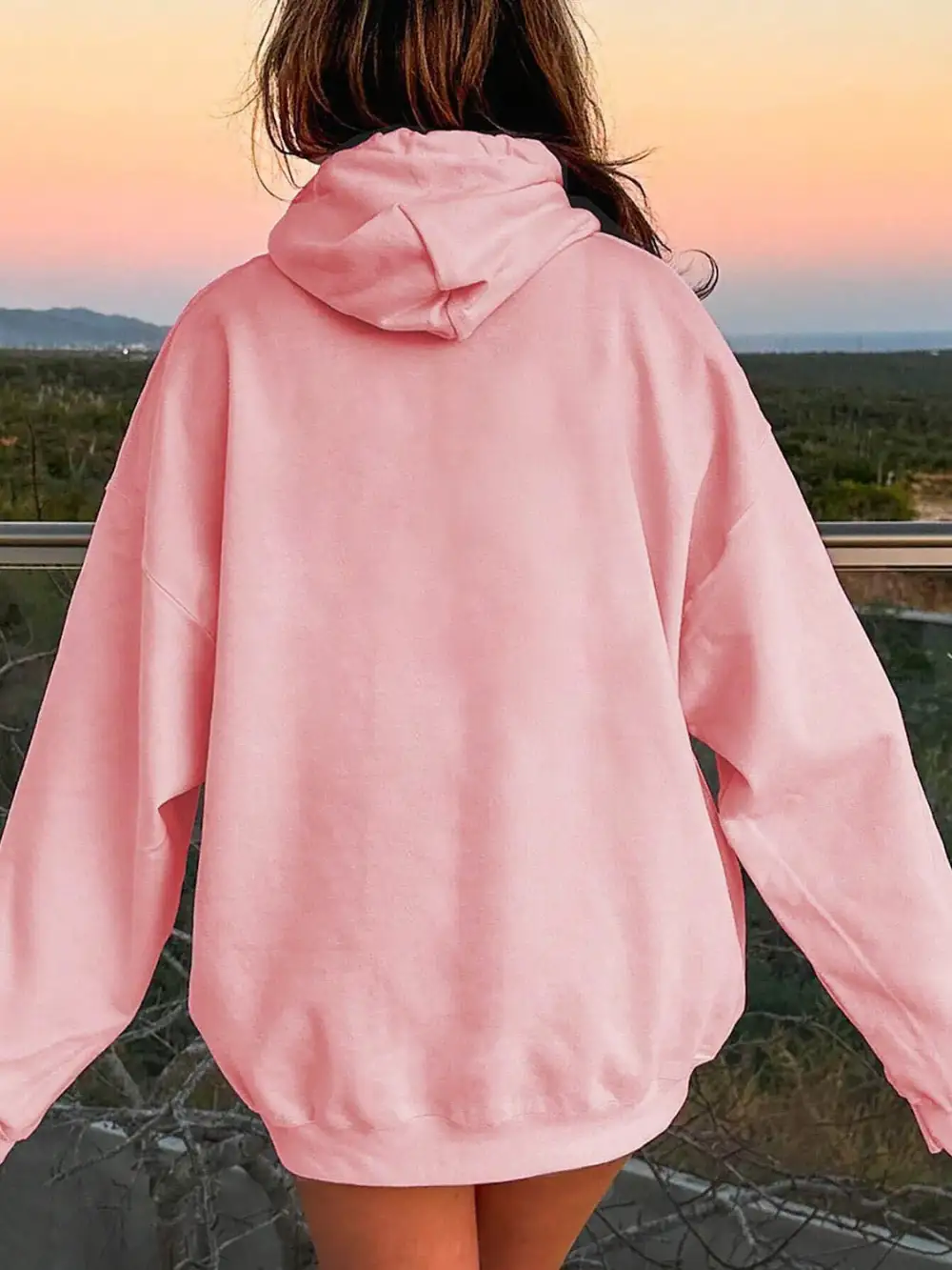 Refined Drawstring Pocketed Hoodie