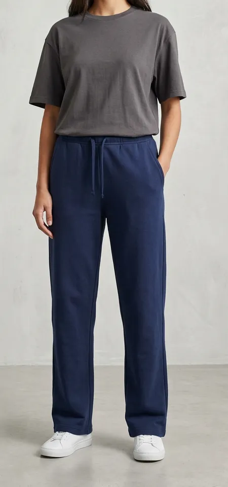 Simple Casual Unisex Drawstring Sport Pants