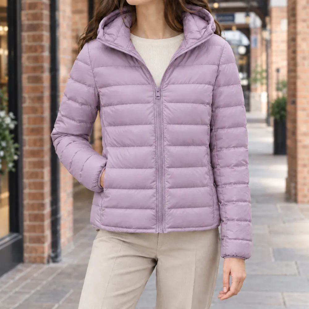 Hooded Quilted Jacket