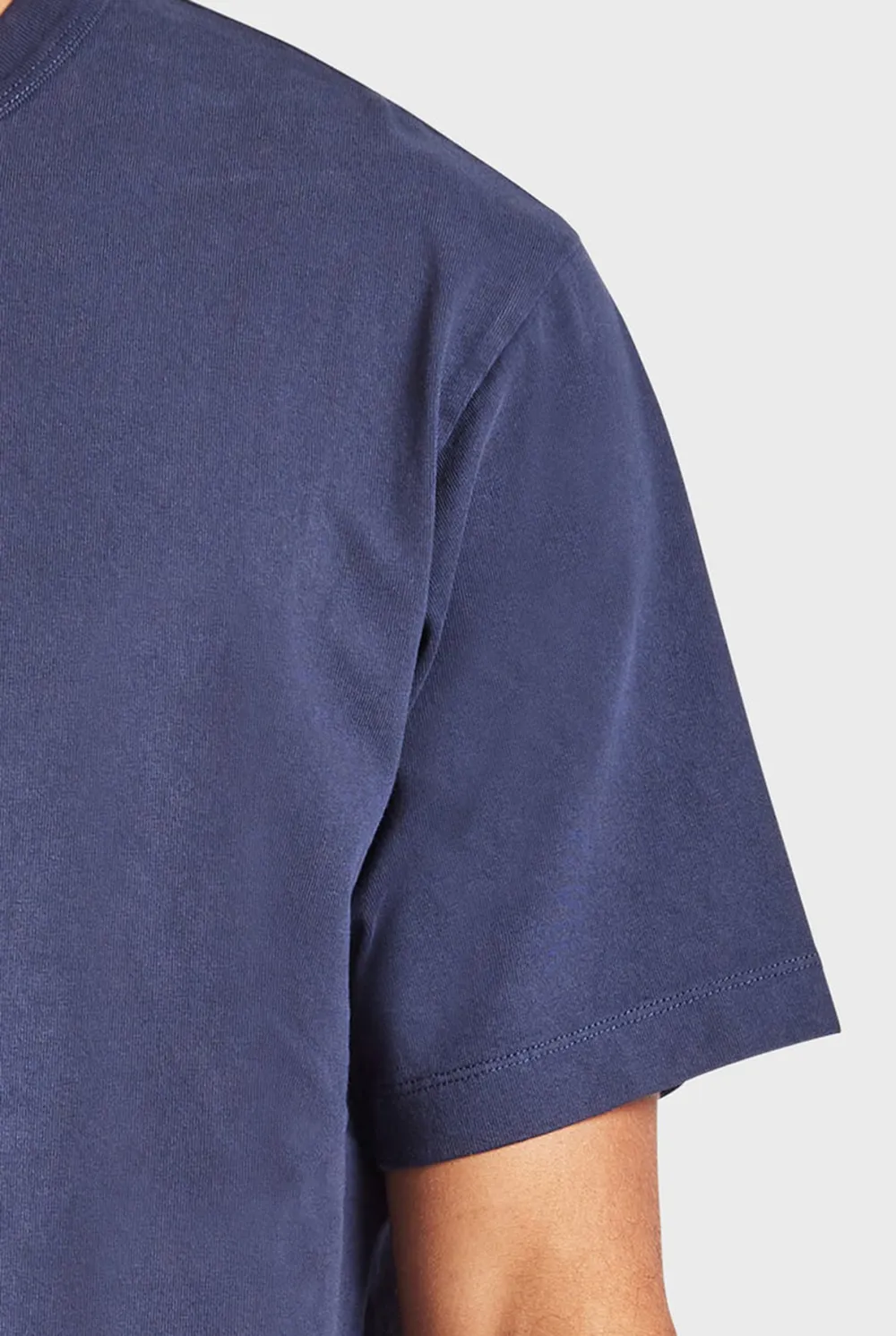 Crew Neck Solid Tee