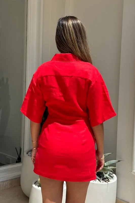Red Mini Dress