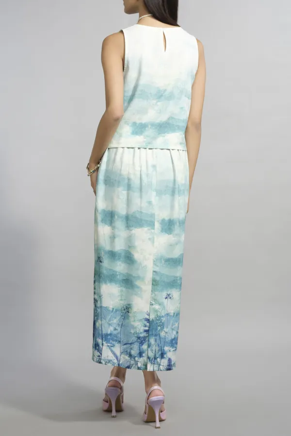 Aqua Casual Style Skirt Set