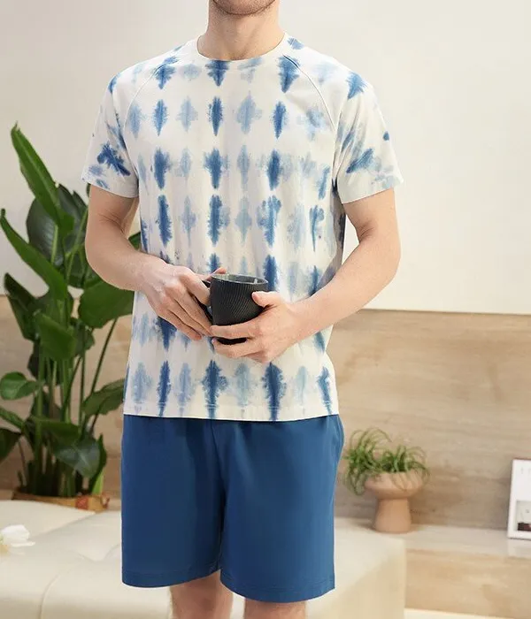 Classic Cotton Short Sleeve Sleepwear Set