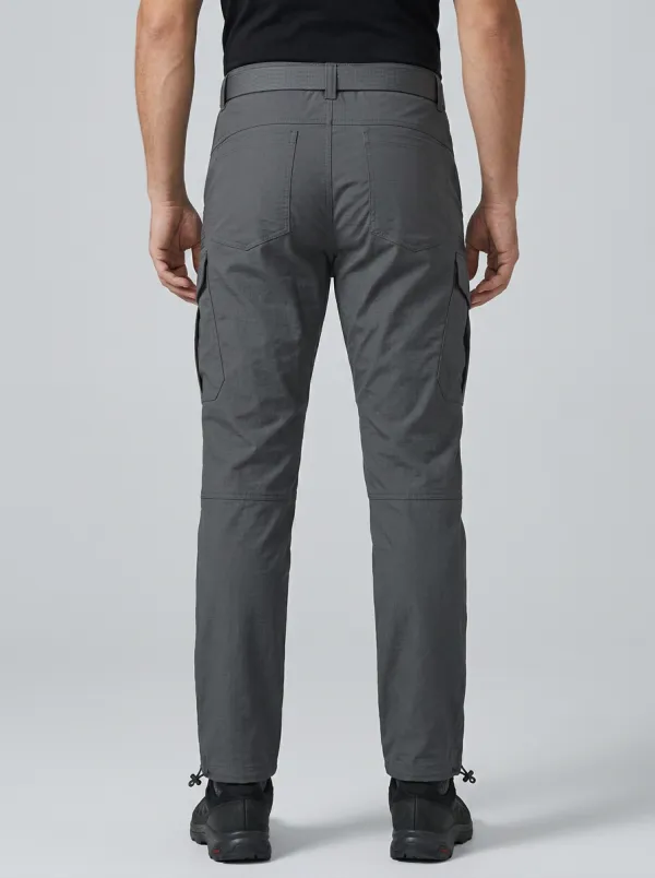 Minimal Structured Men's Multi-Pocket Waterproof Tactical Cargo Pants