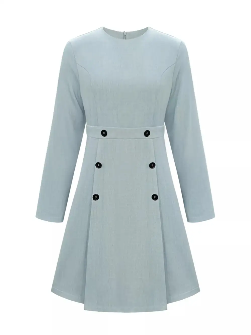 Comfort Fit Long Sleeve Dress
