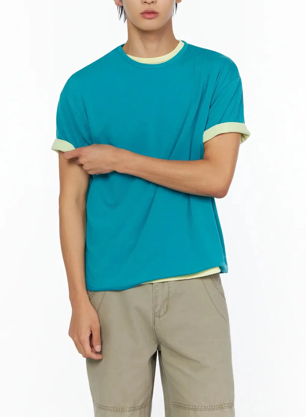 Men's Layered Basic Tee