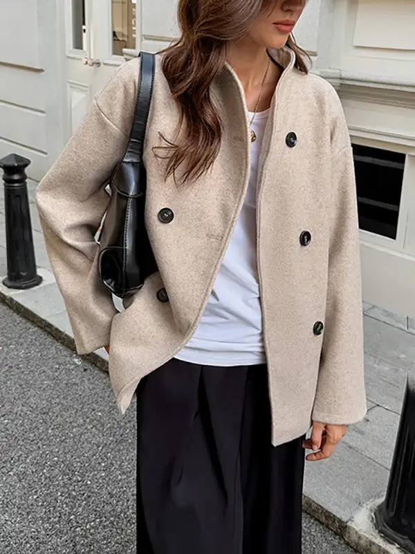 Button Front Jacket Daily