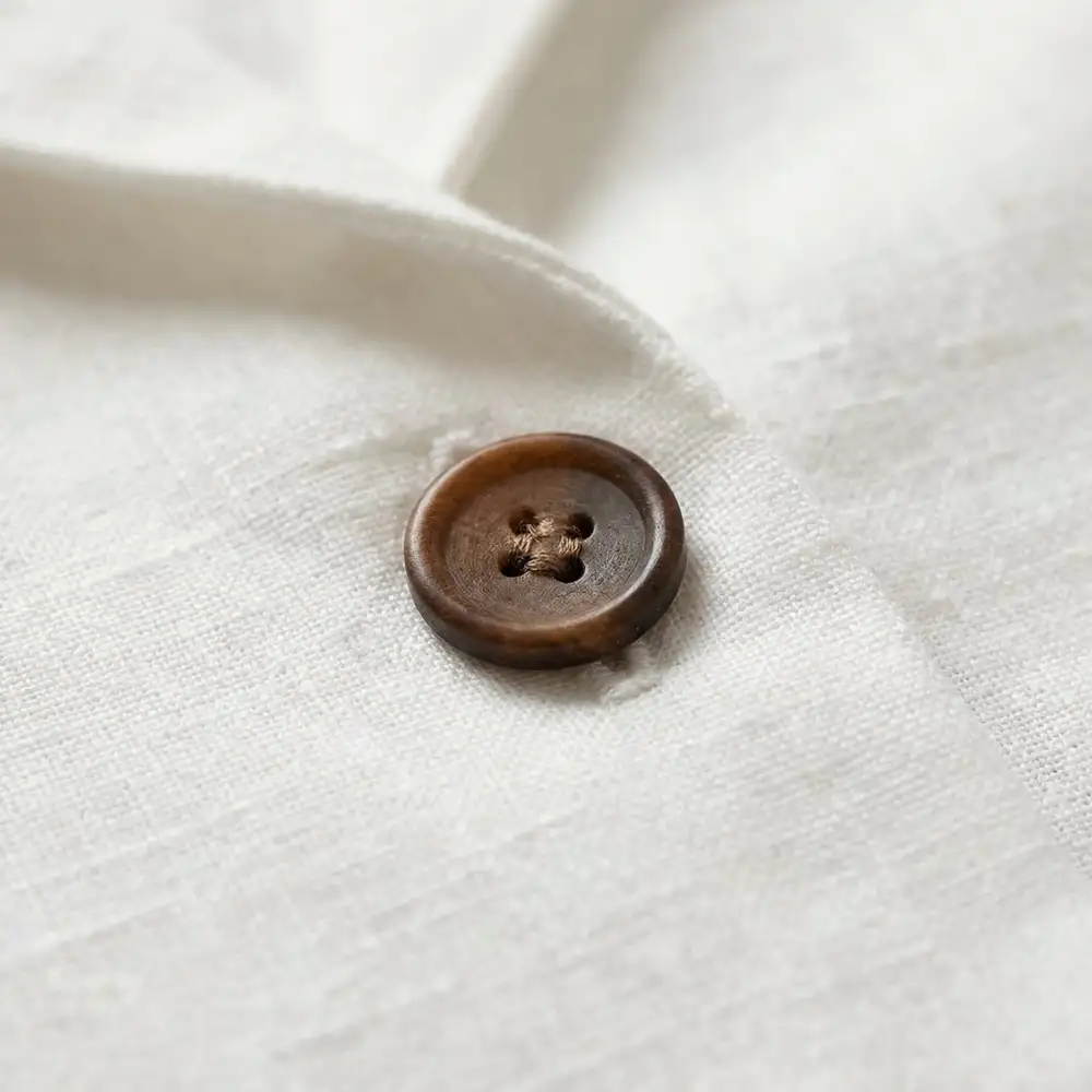  Button V Neck Blouse Shirt