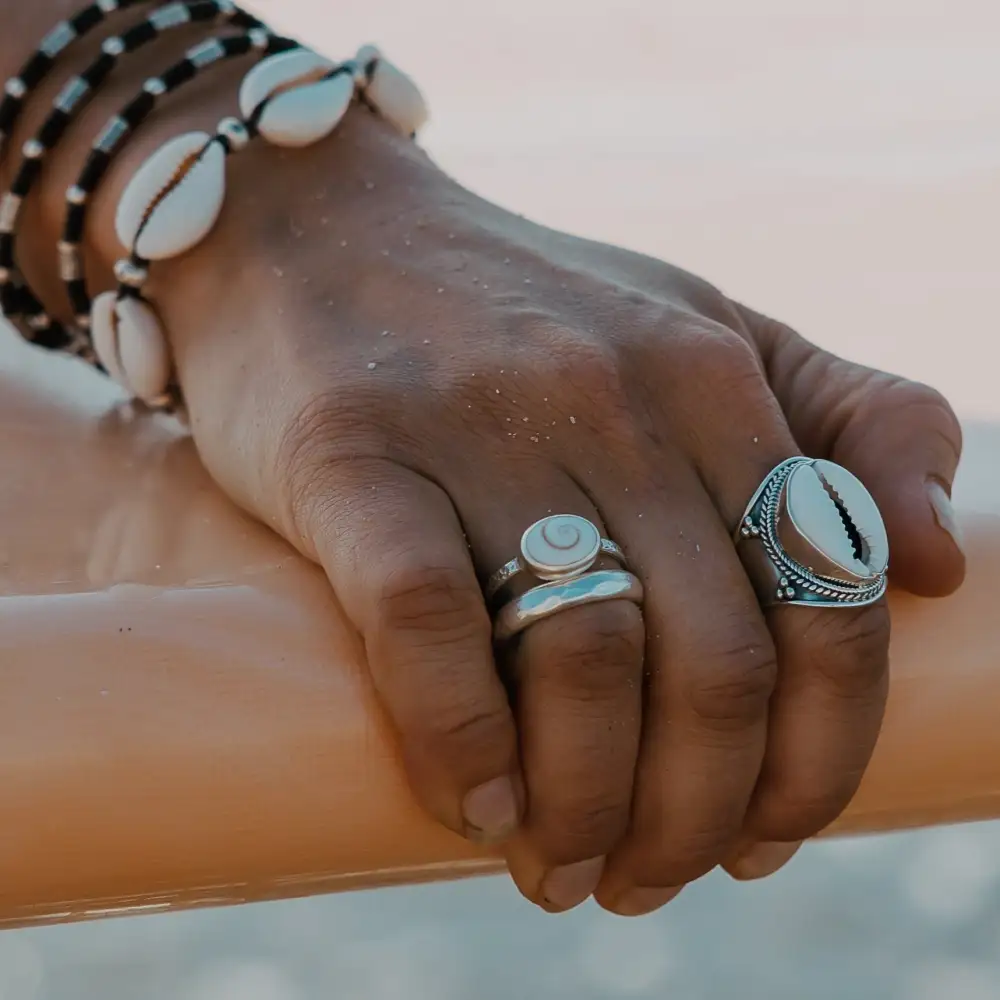 Classic Shiva Shell Ring
