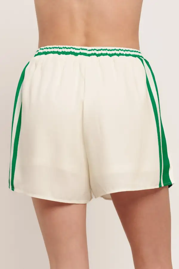 Sequin Striped Shorts