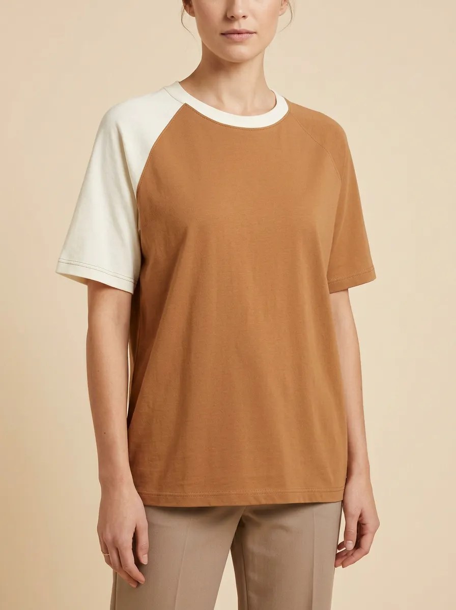 Women's Relaxed-Fit Raglan T-Shirt