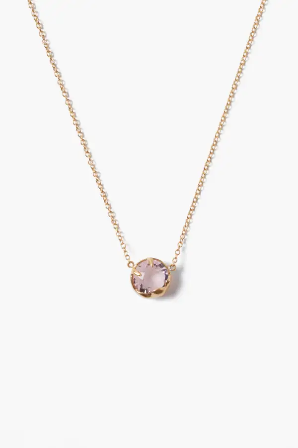 Crystal Accent Pendant Necklace