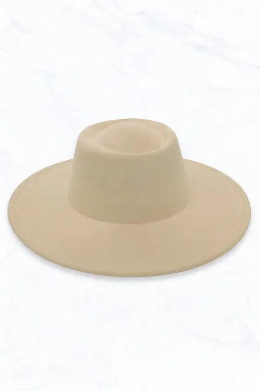 Suede Concave Hat