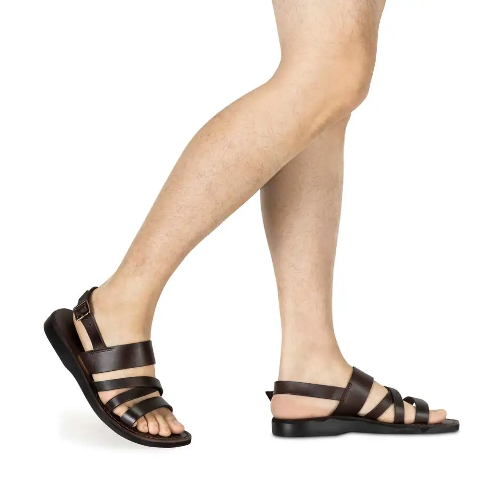 Refined Leather Slingback Sandals