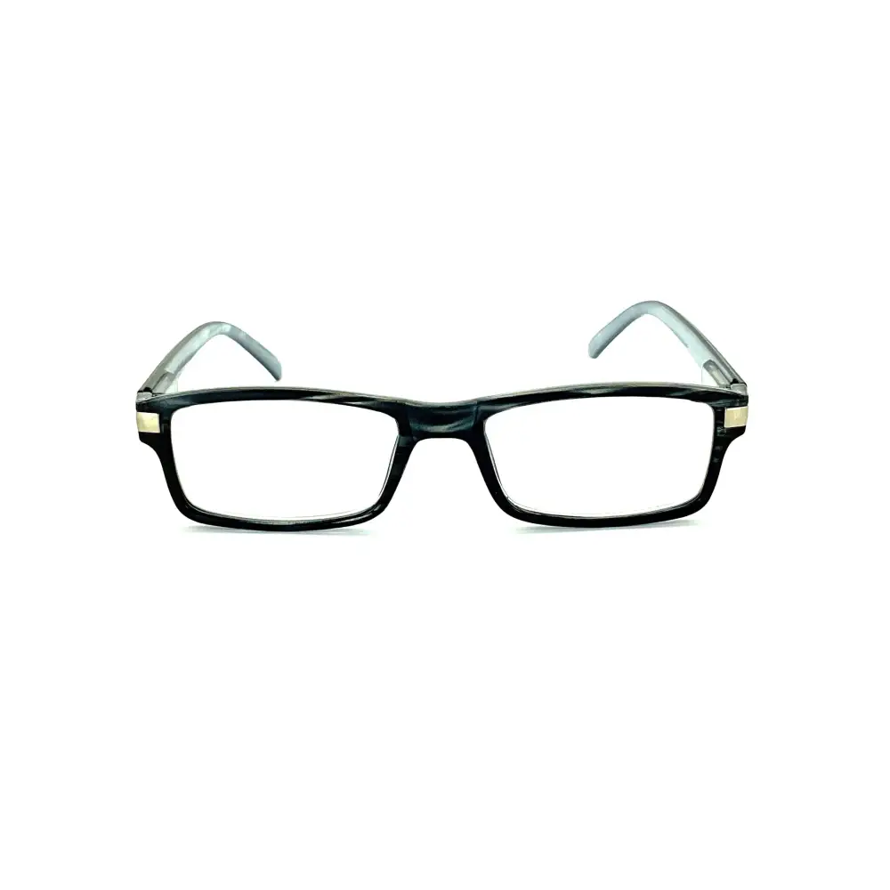 Classic Rectangular Spring-Hinge Reading Glasses