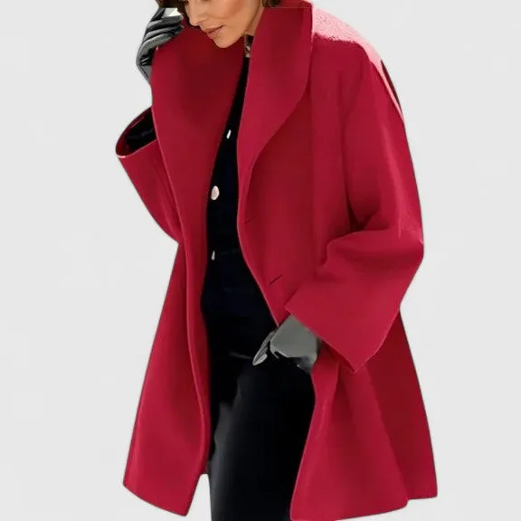 Relaxed Fit Structured Coat