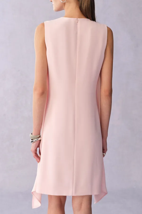 Sleeveless Pleated Midi Dress
