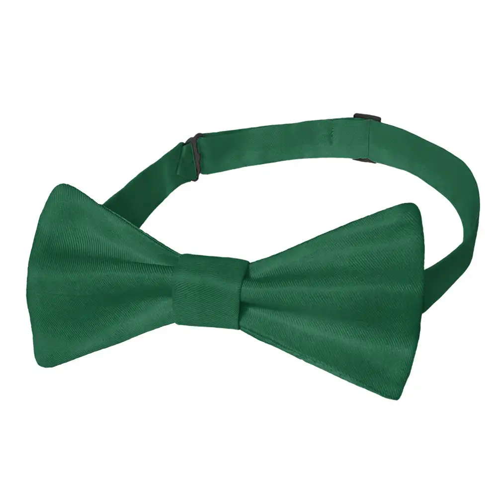 Modern Solid Pattern Bow Tie