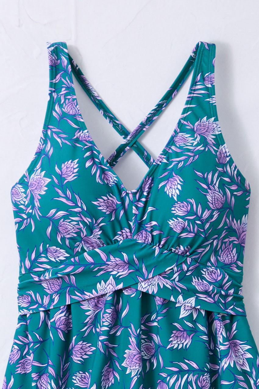 Wild Thistle ShapeMe™ Crossover Swimdress
