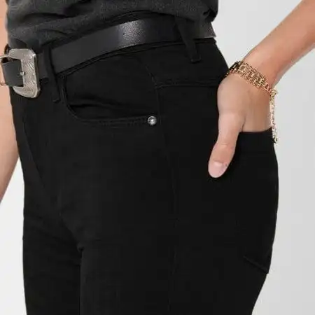 Classic Skinny Ankle-Length Mid-Waist Women's Jeans