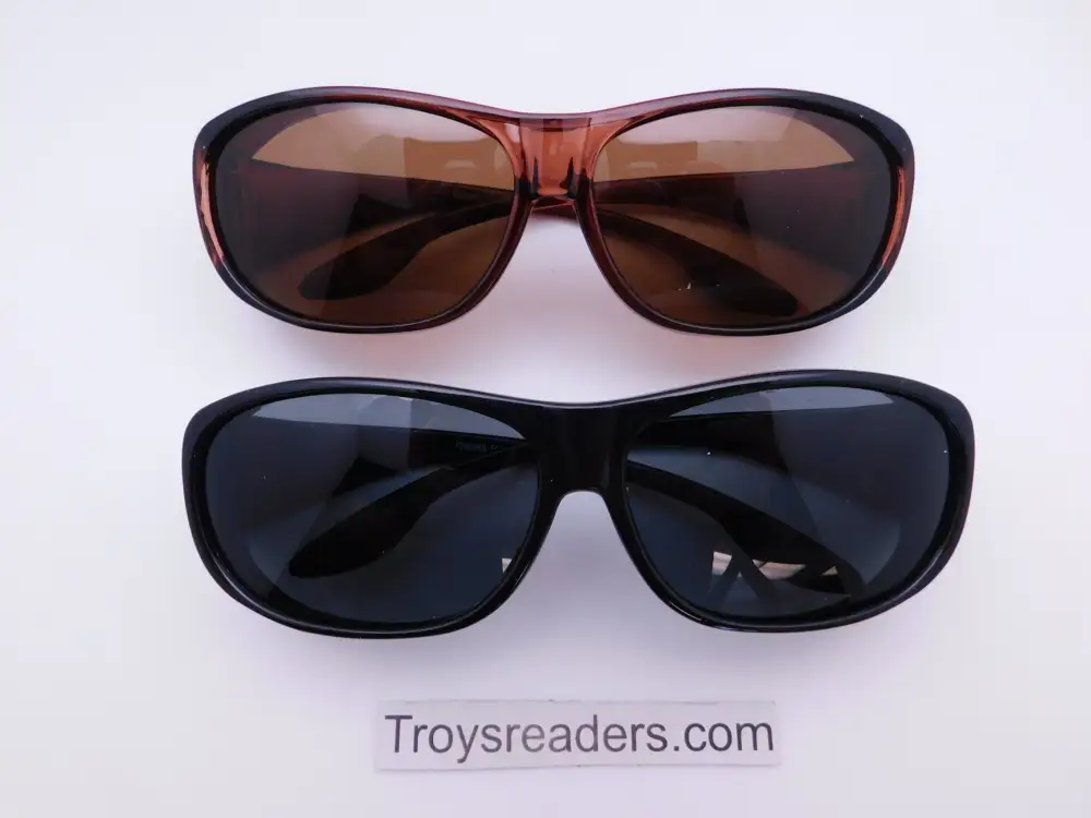 63mm Polarized Fit-Over Sunglasses