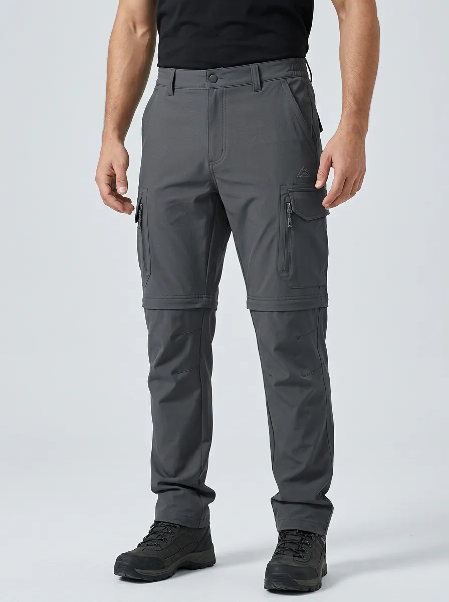 Men's Summit Adventure Waterproof Zip-Off Tactical Cargo Pants