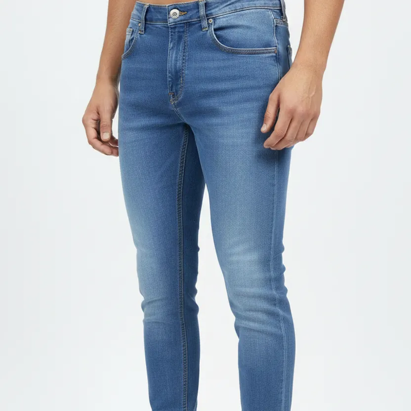 Classic Slim Fit Five Pocket Jeans