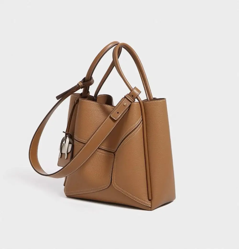 Zip Nylon Tote Bag