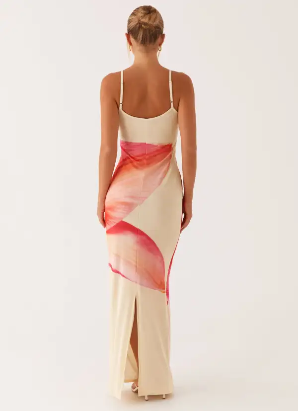 Modern Mesh Maxi Dress