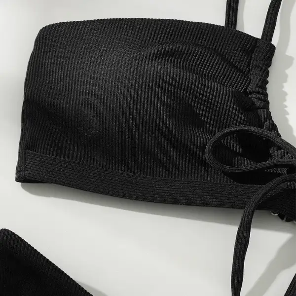 Halter Tie Bikini Set