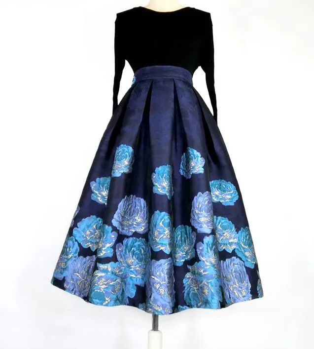 Urban Layering Everyday Casual Embroidered Skirt