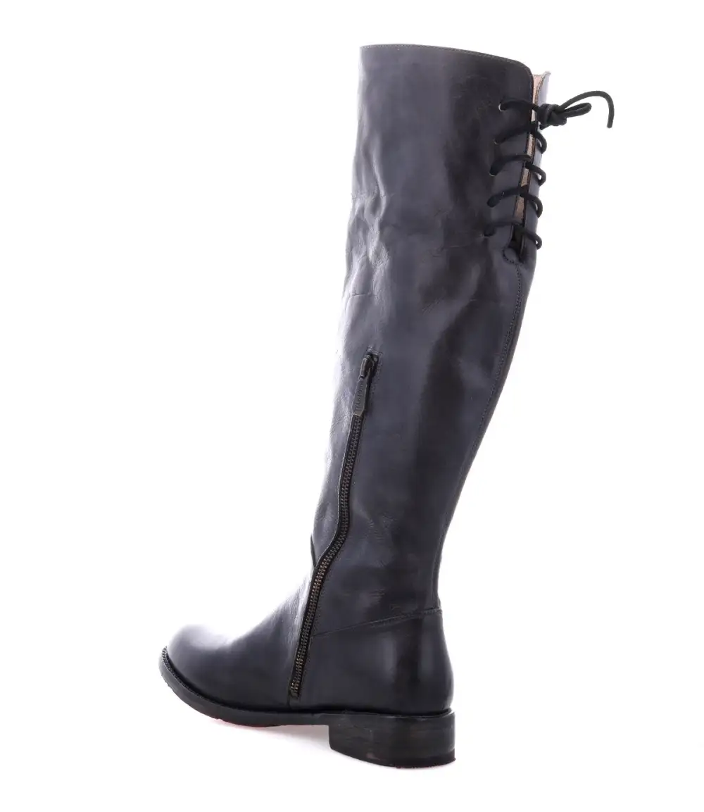 Side-Zip Lace-Up Everyday Boots