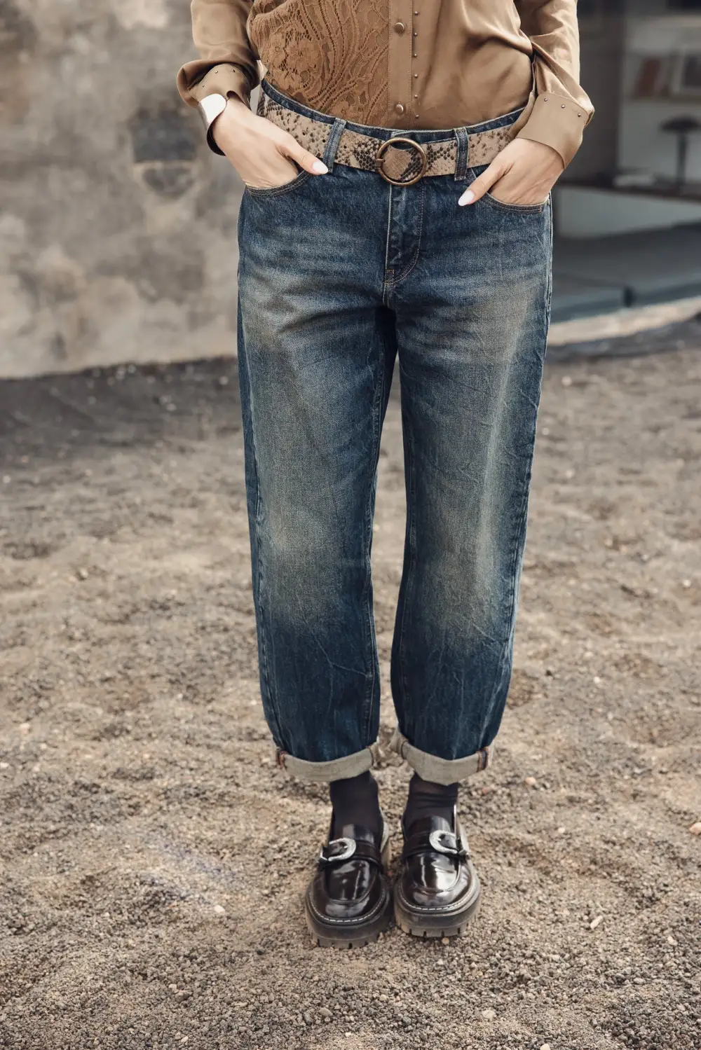 Women's Casual Simple Denim Jeans