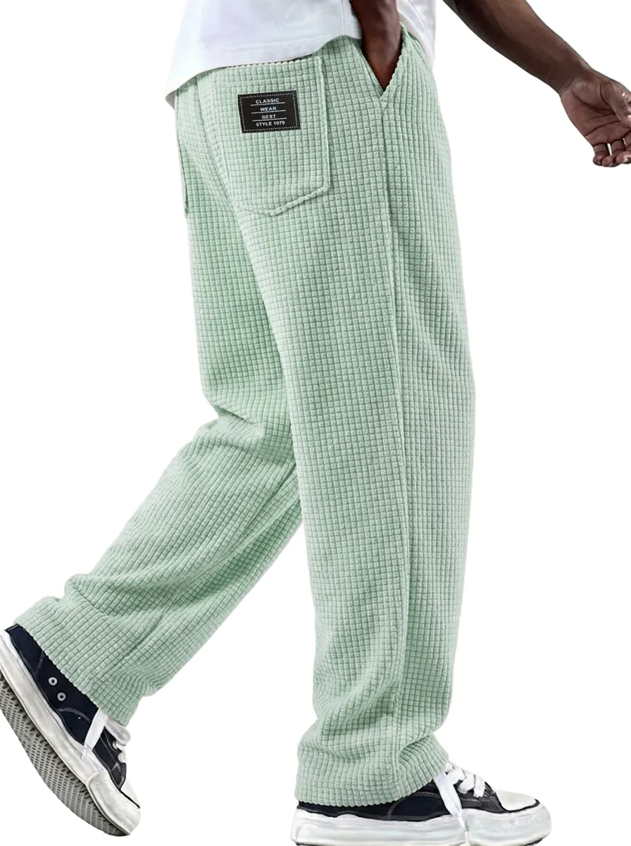 Corduroy Textured Casual Pants