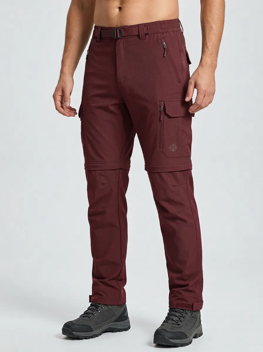 Men's Ridge Hiking Waterproof Zip-Off Tactical Cargo Pants