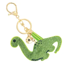 Dinosaur Charm Keychain