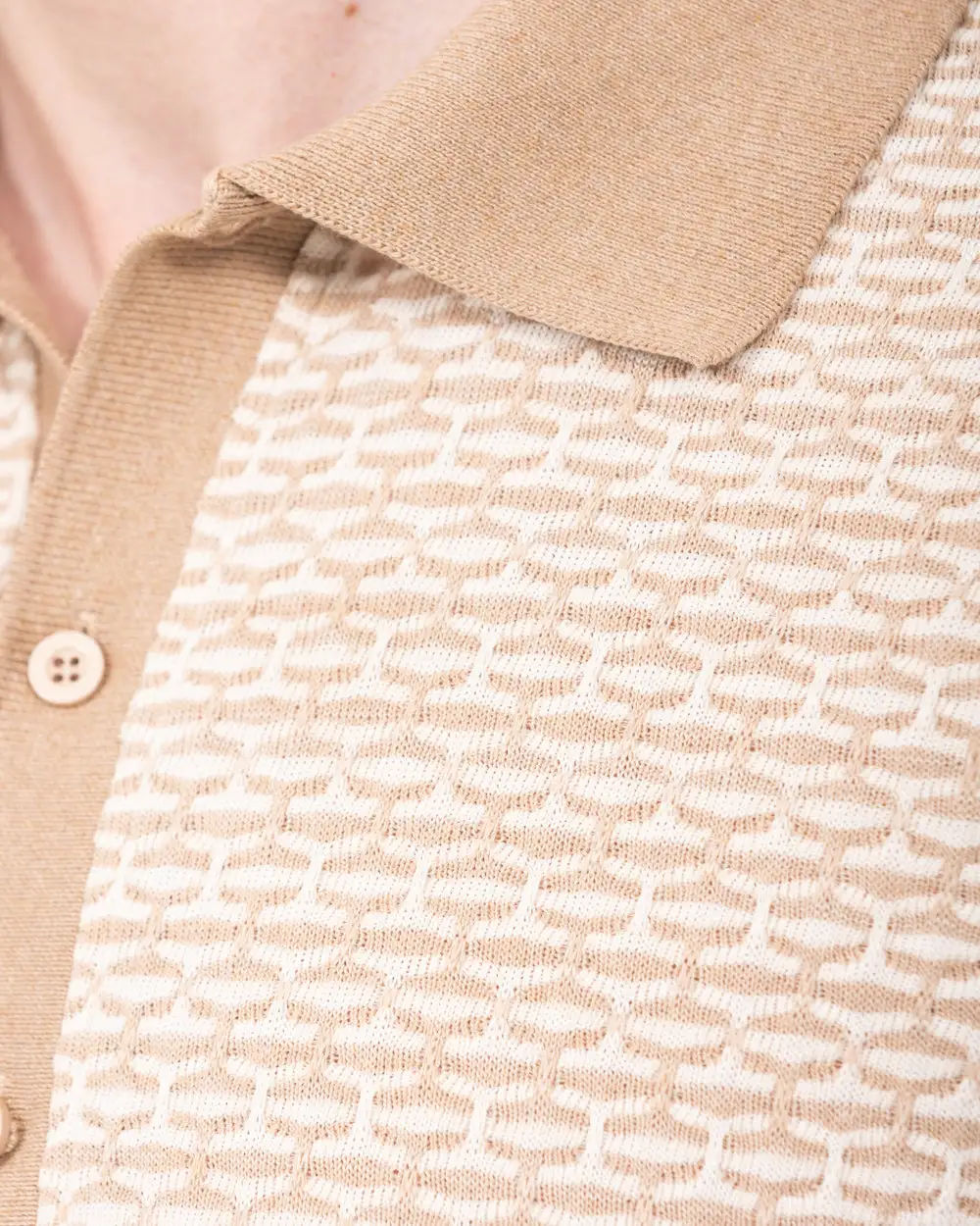 Easygoing Jacquard Polo Shirt