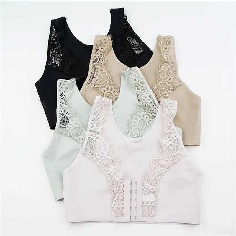 Front Closure Lace Bralette