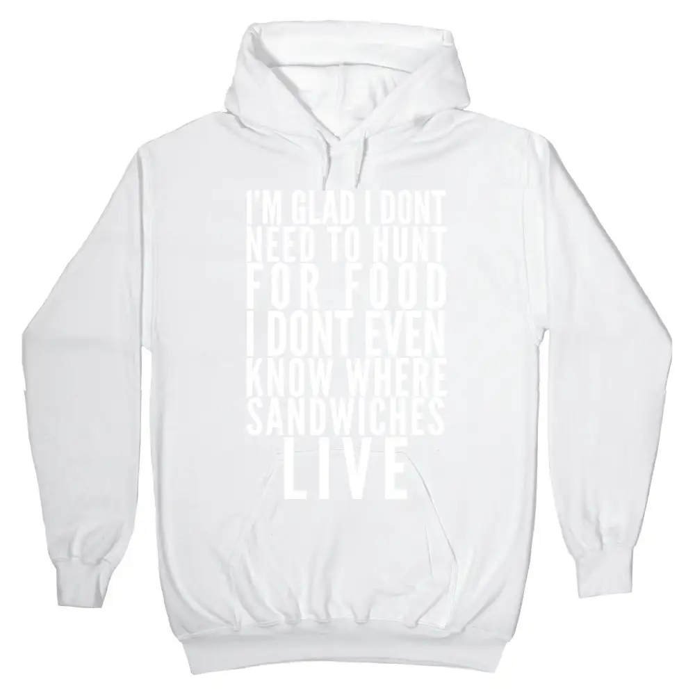 Doodle Food Pullover Hoodie