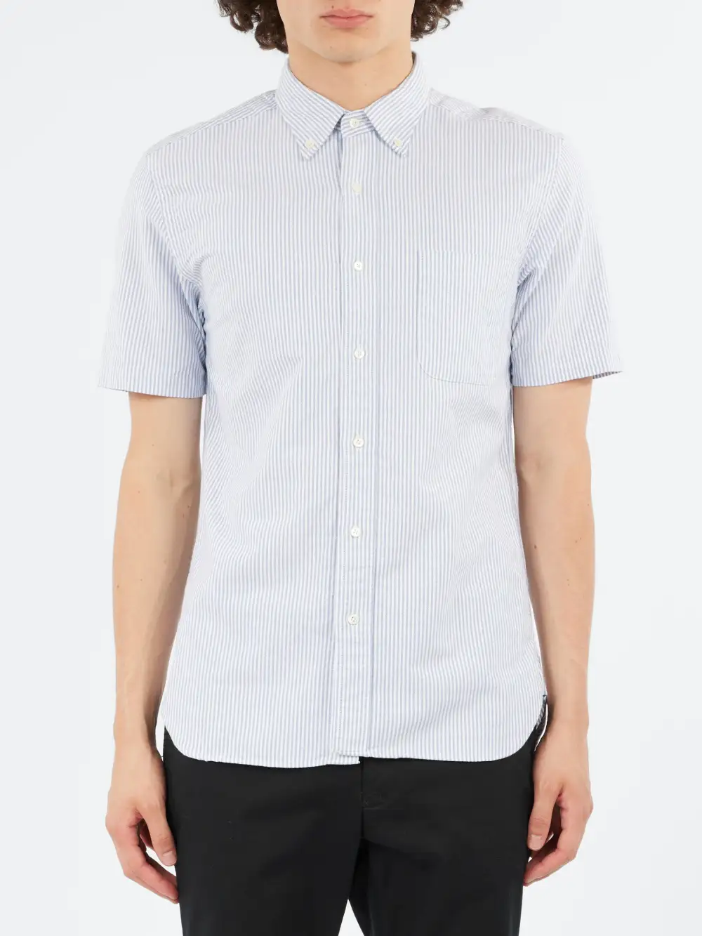 Men's Extra Long Staple Cotton Short Sleeve Shirt