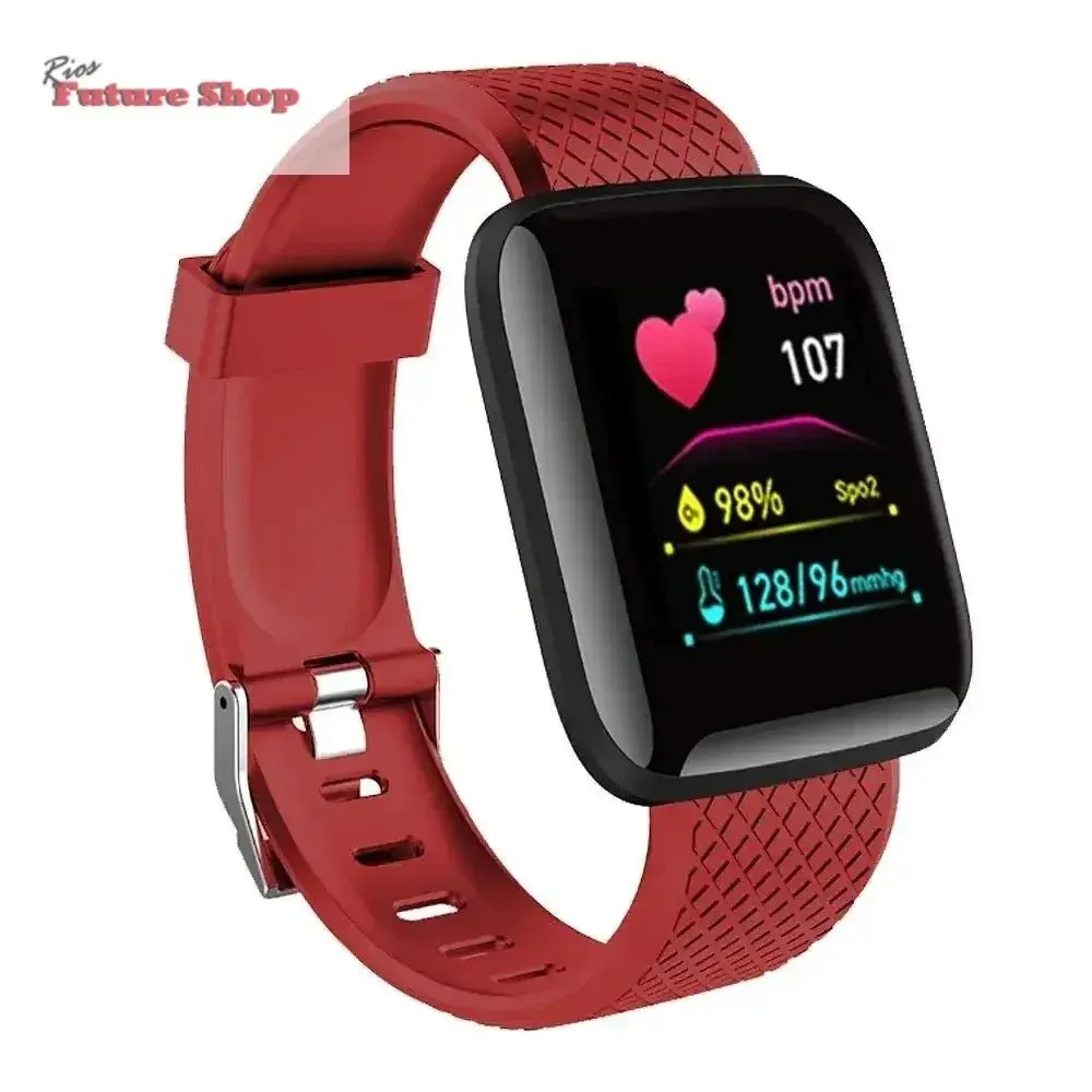D13 Smartwatch 116Plus | Music Control | Step & Calorie Tracker | Alarm