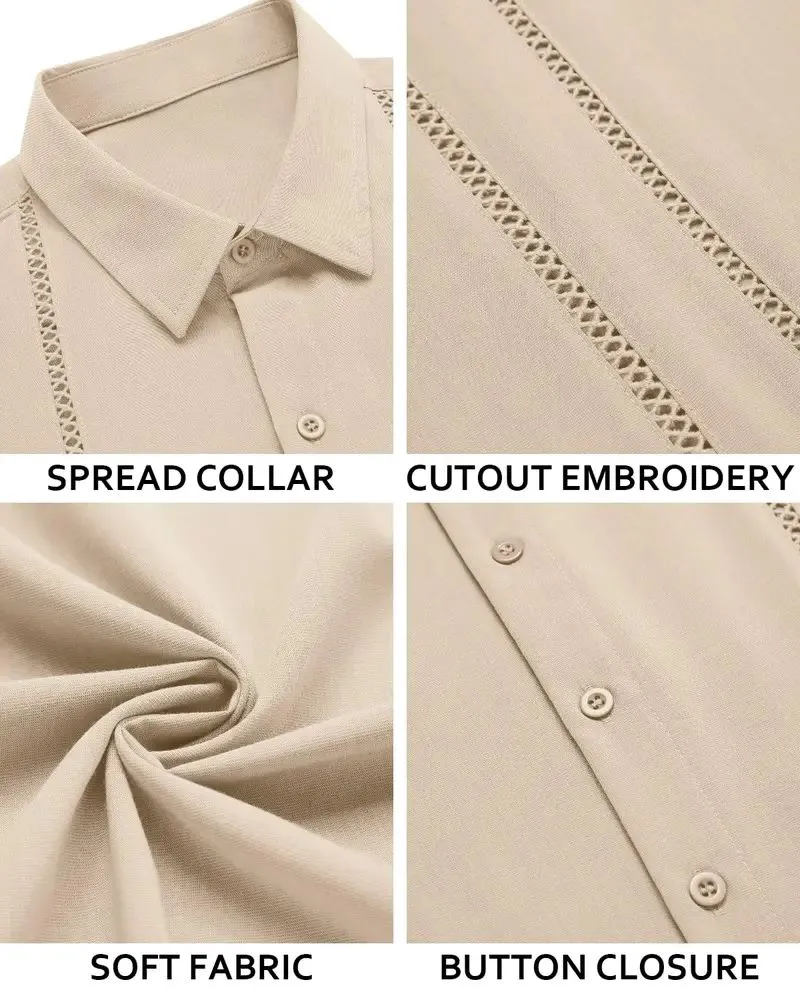 🛒 90% OFF NOW!2026 New Men'S Cuban Guillabella Shirt