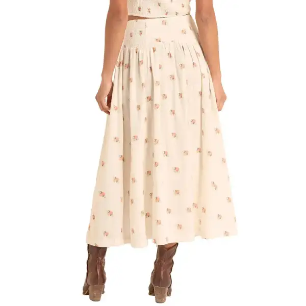 Smocked Everyday Skirt