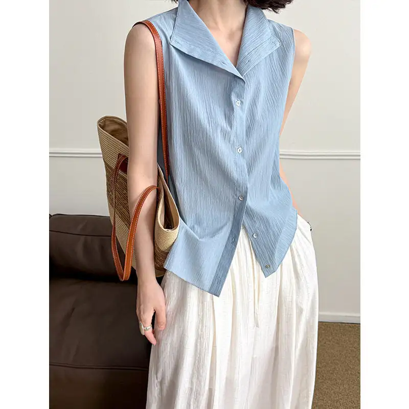 Loose Sleeveless Shirt