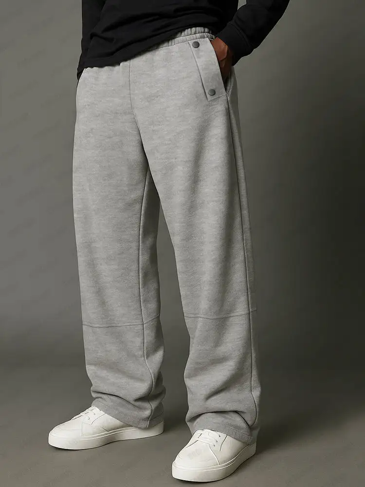 Structured Jogger Fit Jogger Pants