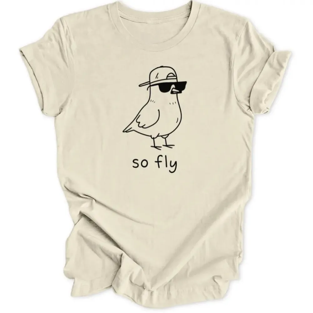 So Fly Pigeon Unisex T-Shirt