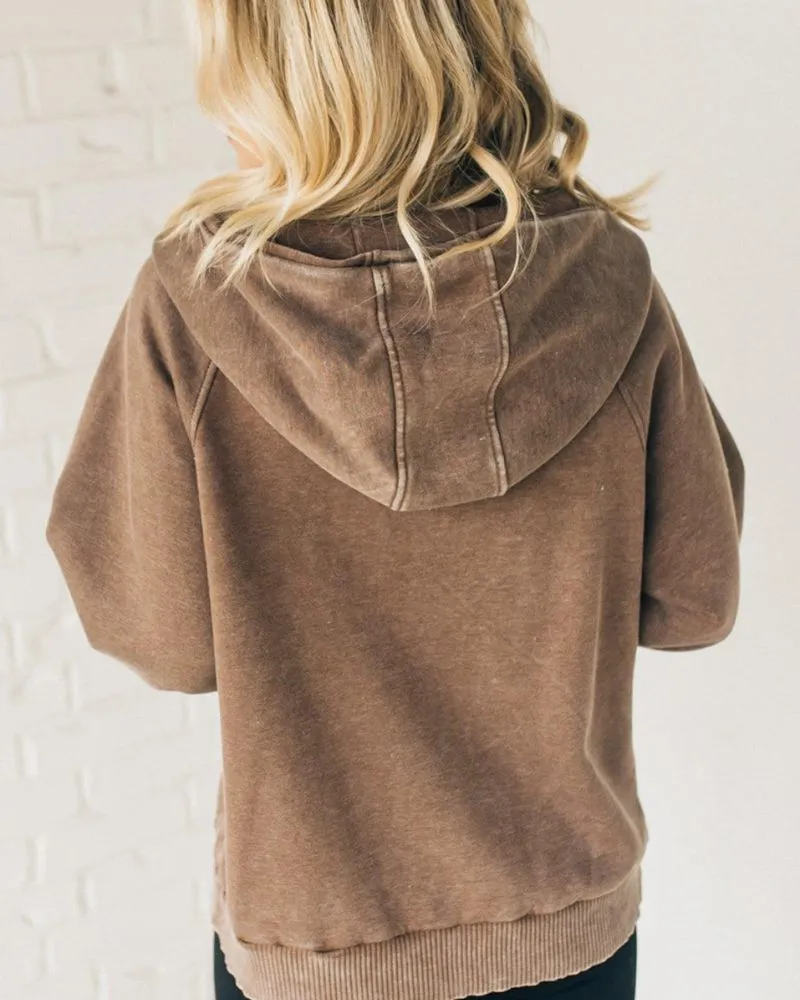 Fleece Hooded Hoodie