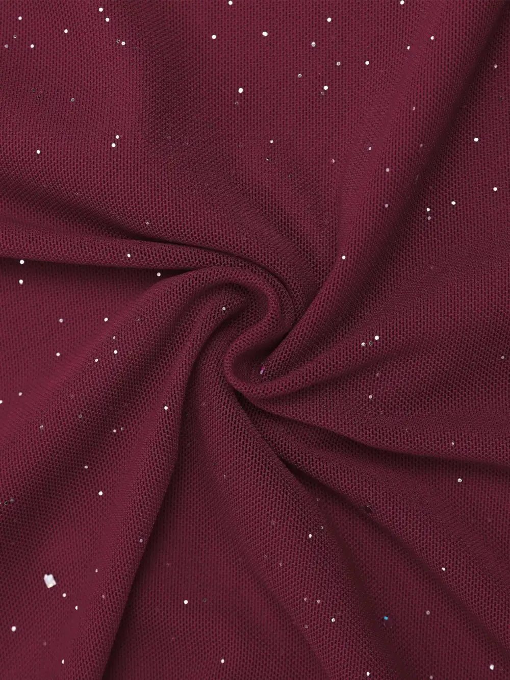 Relaxed Shape Glitter Maxi Dress