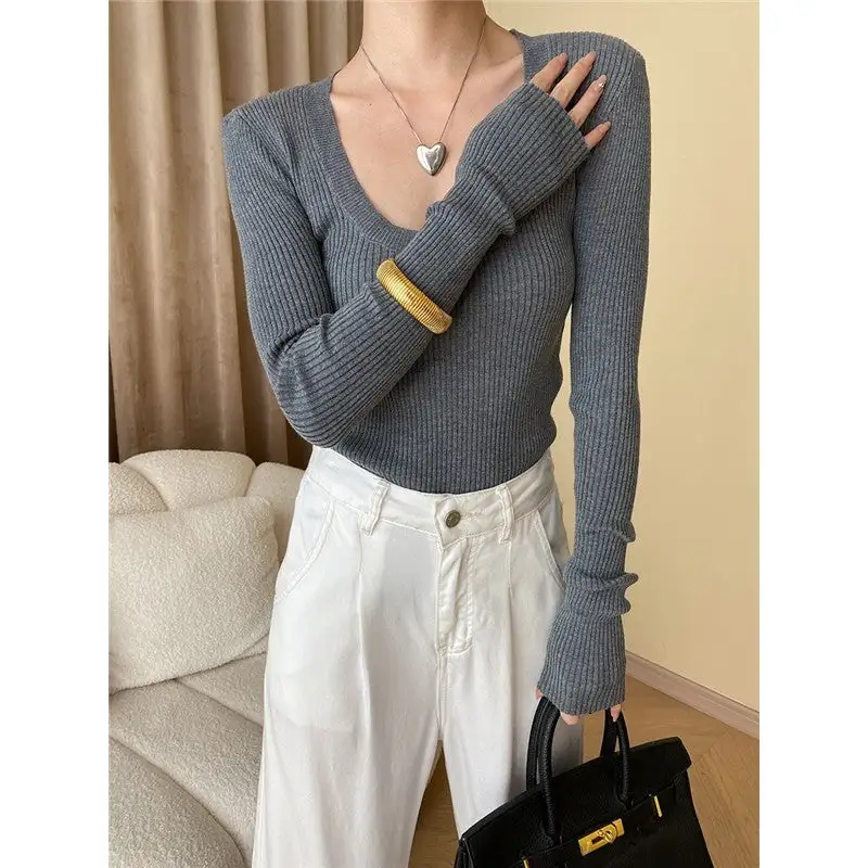 Slim Fit Knit Sweater